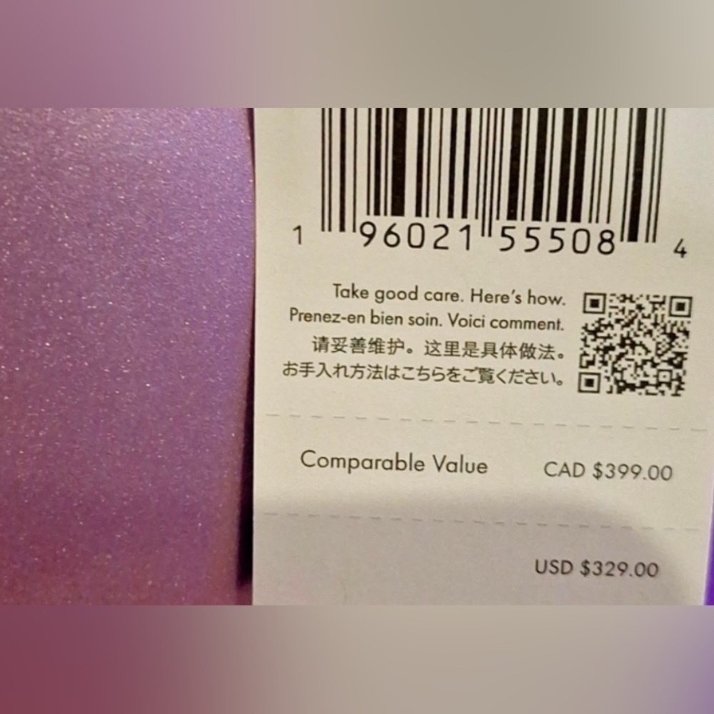 WINNER - $25 Dollar ENTRY- with 🎁 for 💥$329 NEW- Kate Spade purple - - Picture 2 of 16